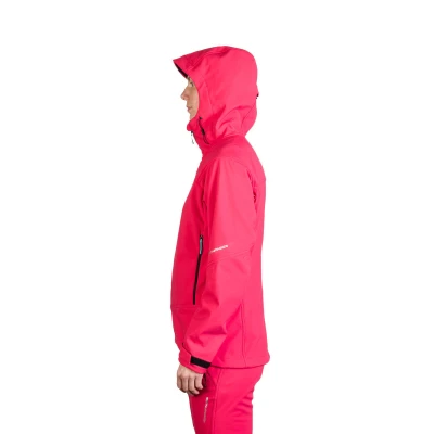 Northfinder TINA-355pink dámská turistická softshellová bunda