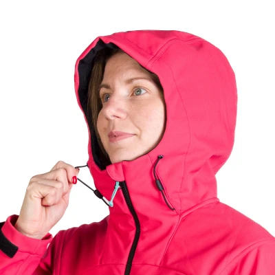 Northfinder TINA-355pink dámská turistická softshellová bunda