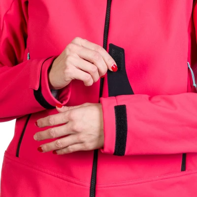 Northfinder TINA-355pink dámská turistická softshellová bunda