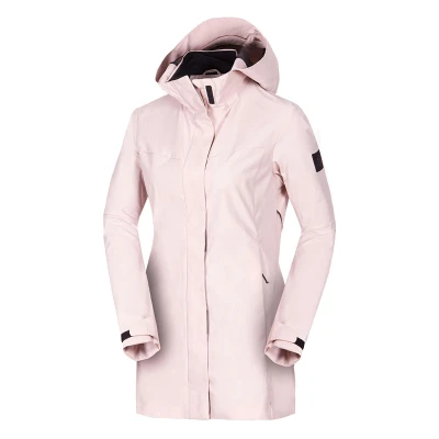 Northfinder YULIANA-366rose dámská turistická softshellová bunda s kapucí
