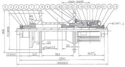 Novatec Náboj Zadní D762TSBT-11S Disc Shimano HG 32D RÚ