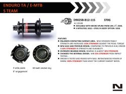 Novatec Náboj Zadní D902SB-CL-B12-A4A-MS Disc CL 32D Microspline 12x148