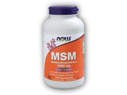 NOW Foods MSM (Metylsulfonylmetán) 1000mg 240 rastlinných kapsúl