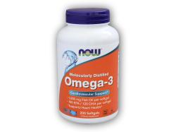 NOW Foods Omega 3 200 softgelových kapsúl NOW Foods Omega 3 200 softgelových kapsúl