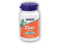 NOW Foods Zinc (zinek glukonát) 50mg 100 tablet NOW Foods Zinc (zinek glukonát) 50mg 100 tablet