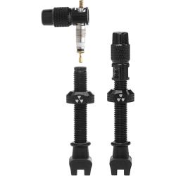 Nukeproof Bezdušové Ventilky 2x Universal Presta Valve 45mm Černá
