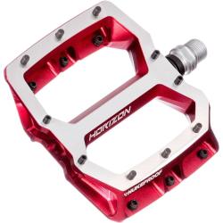 Nukeproof Horizon Pro Cromo červené ploché pedály DH