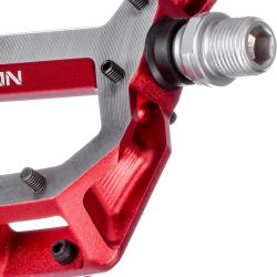 Nukeproof Horizon Pro Cromo červené ploché pedály DH