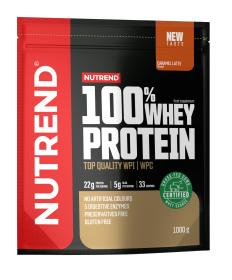 NUTREND 100% Whey Protein, sáček, 1000 g karamelové latté NUTREND 100% Whey Protein, sáček, 1000 g karamelové latté