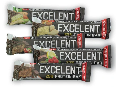 Nutrend Excelent 25% Protein Bar 85g gluten free Nutrend Excelent 25% Protein Bar 85g gluten free