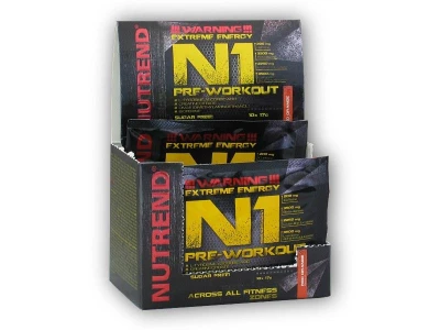 Nutrend N1 Pre-Workout 10x17g Nutrend N1 Pre-Workout 10x17g