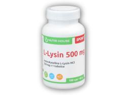 Nutri House L-Lysin 500mg 100 kapslí Nutri House L-Lysin 500mg 100 kapslí