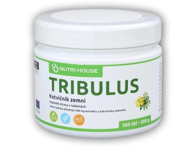 Nutri House Tribulus - Kotvičník 300 tablet Nutri House Tribulus - Kotvičník 300 tablet