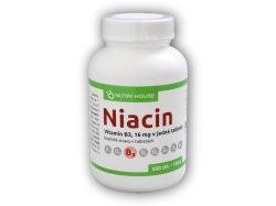 Nutri House Vitamin B3 Niacín 500 tabliet