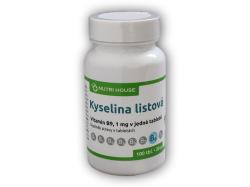 Nutri House Vitamín B9 Kyselina listová 100 tabliet