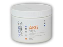Nutri Works AKG 100% 200g (L-arginín-alfa-ketoglutarát)