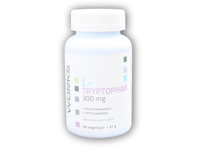 NutriWorks L-Tryptophan 300mg 90 kapslí