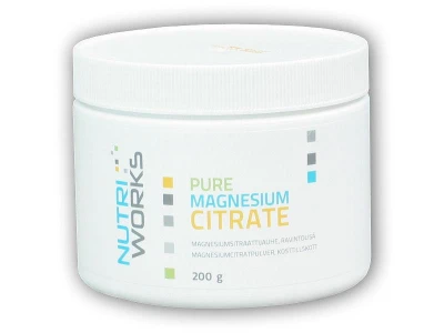 Nutri Works Pure Magnesium Citrate 200g