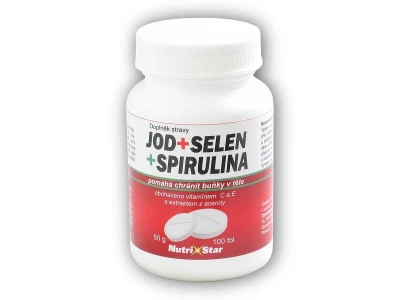 Nutristar Jod Selen Spirulina 100 tablet Nutristar Jod Selen Spirulina 100 tablet
