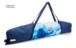 Benwild Obal na dětské lyže 145 cm Plameňáci tyrkysová