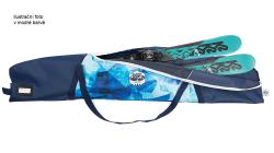 Benwild Obal na dětské lyže 145 cm Plameňáci tyrkysová