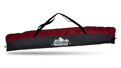 Benwild Obal na lyže 160 cm červená