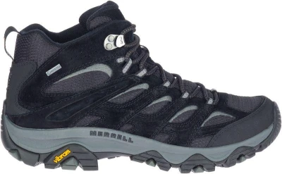 Merrell J036243 Moab 3 Mid Gtx Black/grey pánská outdoor obuv Merrell J036243 Moab 3 Mid Gtx Black/grey pánská outdoor obuv