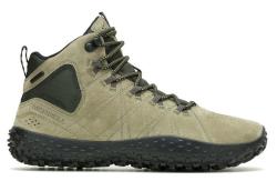 Merrell J5006859 Wrapt Mid Wp Olive/black barefoot obuv + osvěžovač obuvi