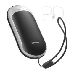 Ocoopa H3054PD biela a čierna vreckový ohrievač rúk s powerbankou USB-C