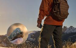 Ocoopa UT3201 černý ruční ohřívač s powerbankou 2x5000 mAh USB-C