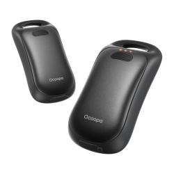 Ocoopa UT3061 čierne ručné ohrievače 2x3000 mAh USB-C