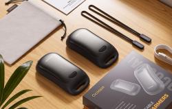 Ocoopa UT3061 černé ruční ohřívače 2x3000 mAh USB-C