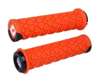 Odi Gripy MTB Vanquish V2.1 Lock-On Closed End oranžovo-černé