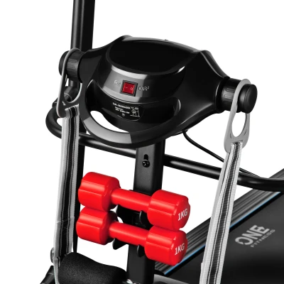 One Fitness BE4540 černý elektrický běžecký pás