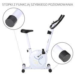 ONE FITNESS Magnetický rotoped RM8740 biely