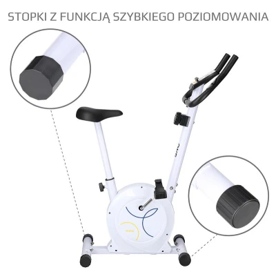 ONE FITNESS Magnetický rotoped RM8740 bílý