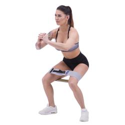 ONE FITNESS Nastaviteľná odporová guma Hip band HB010