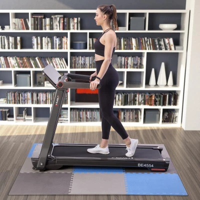 ONE FITNESS Ochranná puzzle podložka MP10 modro-šedá