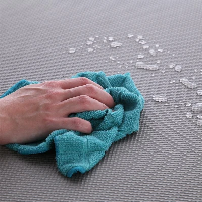 ONE FITNESS Ochranná puzzle podložka MP10 růžovo-šedá