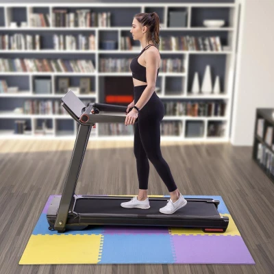 ONE FITNESS Ochranná puzzle podložka MP10 žlutá-modrá-fialová