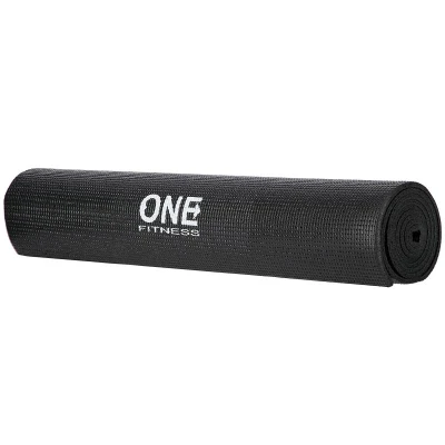 ONE FITNESS YM02 PODLOŽKA PRO JÓGU černá