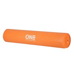 ONE FITNESS Podložka na jogu YM02 Oranžová