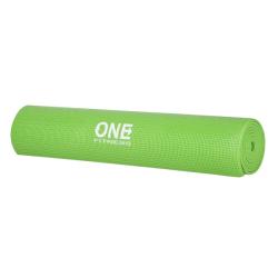 ONE FITNESS Podložka pro jógu YM02 Zelená