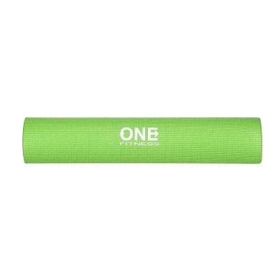 ONE FITNESS Podložka pro jógu YM02 Zelená