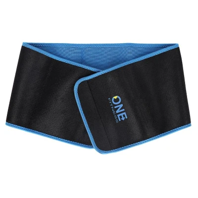 ONE FITNESS Sada masážní hula hoop OHA02 se závažím a zeštíhlujícího pásu BR160 růžová