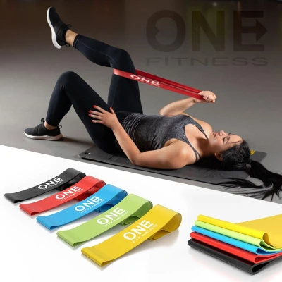 ONE FITNESS PBF SET05 Sada odporových gum
