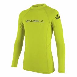 ONEILL Chlapecké lycrové triko LIME dlouhý rukáv