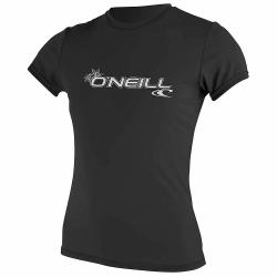 ONEILL Dámske lycrové tričko BASIC SKIN krátky rukáv čierna