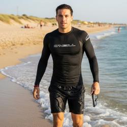 ONEILL Pánské lycrové triko BASIC SKINS CREW, dlouhý rukáv