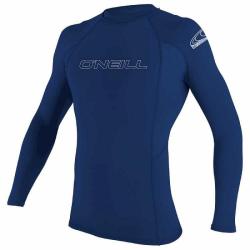 ONEILL Pánske lycrové tričko BASIC SKINS CREW, dlhý rukáv IBA 3XL biela (VÝPREDAJ)